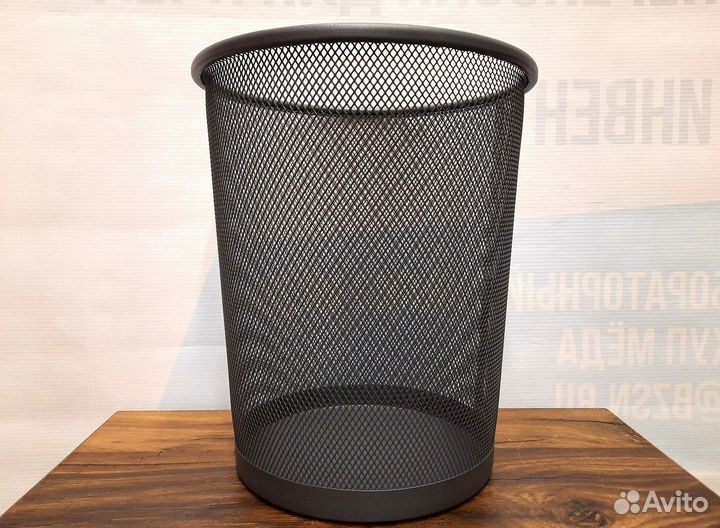 Корзина для бумаг 10л цвет фиолетовый