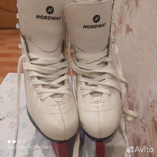 Коньки фигурные nordway alice 34 размер