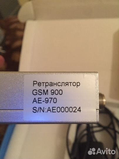 Репитер gsm 900 усилитель сотовой связи 3G