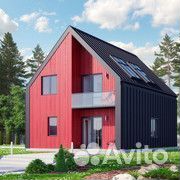 Каркасный дом под ключ 193м2 Барнхаус193