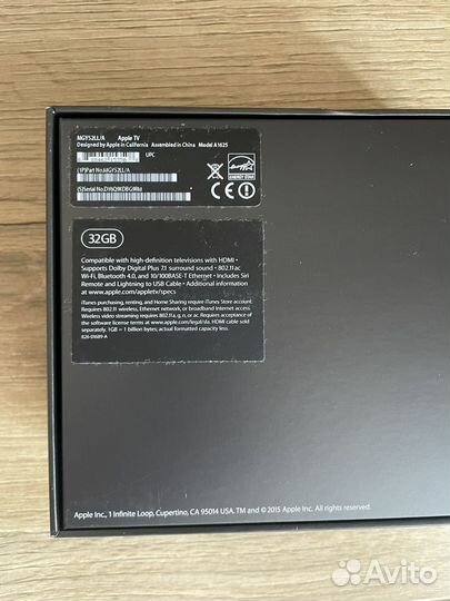 Apple TV 4 32GB A1625