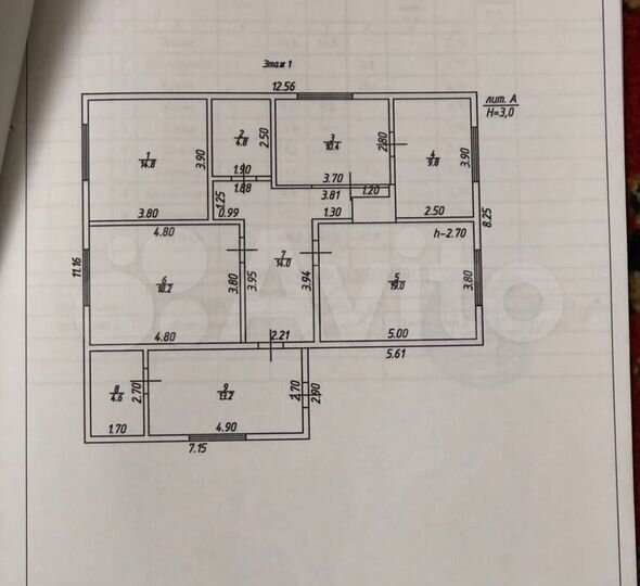 Дом 108,8 м² на участке 11,8 сот.