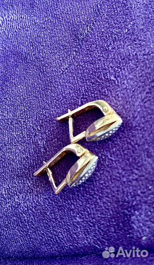 Золотые серьги СССР