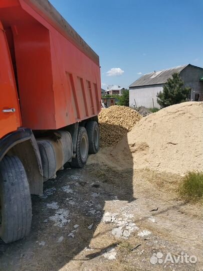 Щебень Песок