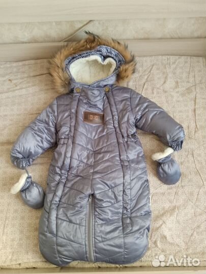 Детский зимний комбинезон Егорка 86