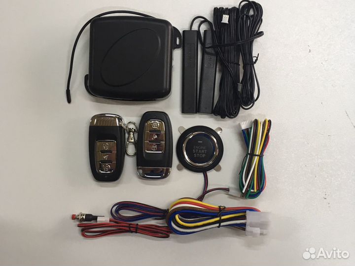 Кнопка старт-стоп с бесключевым доступом PKE №1