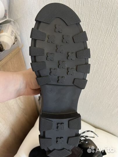 Ботинки натуральная кожа Permino 37 р новые