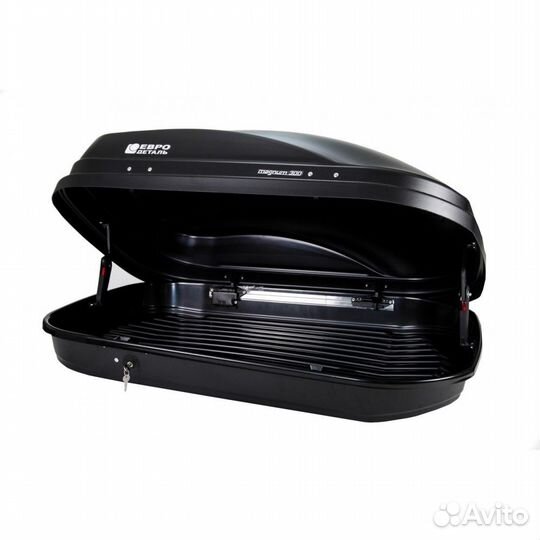 Автобокс Евродеталь Магнум 300 Чёрный карбон