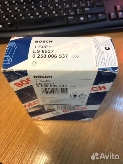 Новый Оригинал bosch лямбда зонд 0258006537