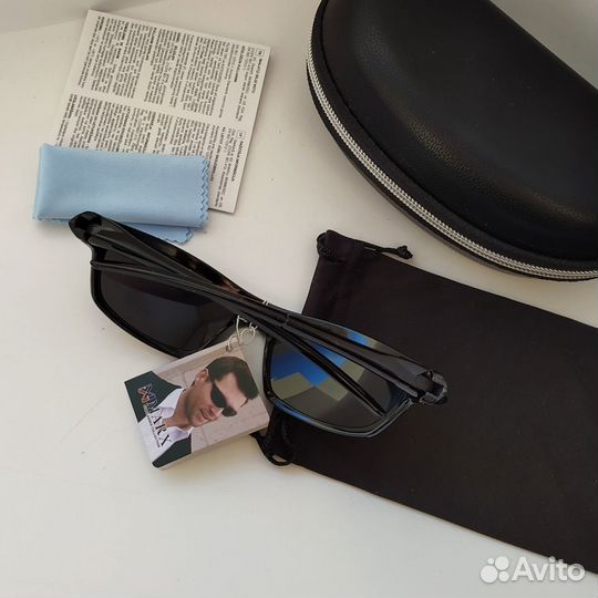 Спортивные очки Marx синие зеркальные (0338)