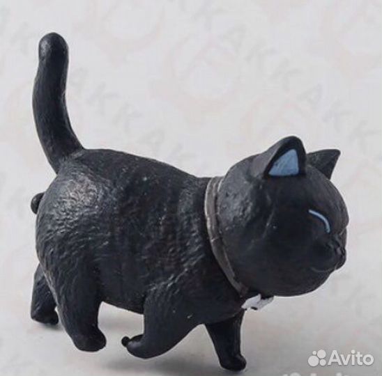 Ручка мебельная крючок котенок кошка кот