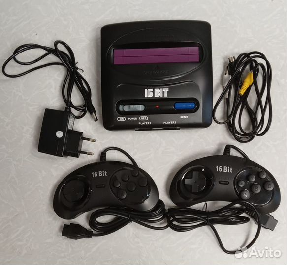 Игровая приставка 16 бит Magistr 252 игры