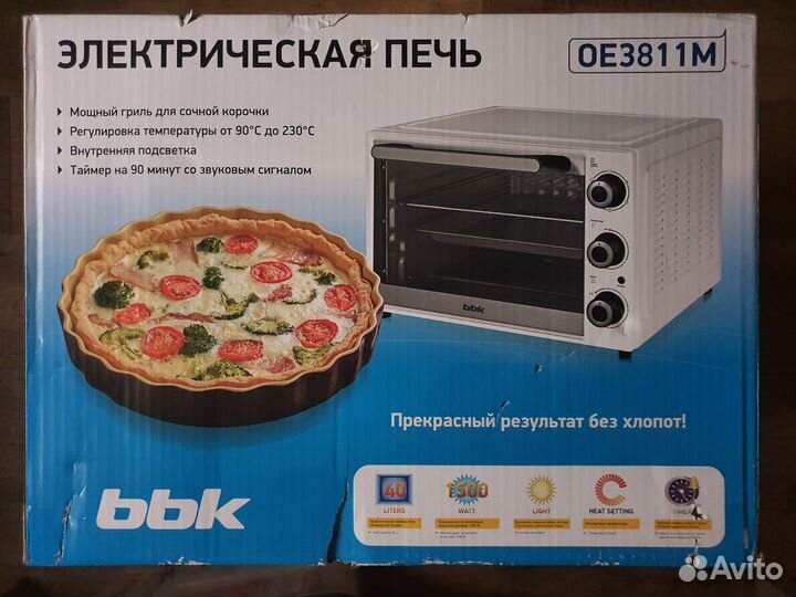 Мини-печь BBK OE3811M
