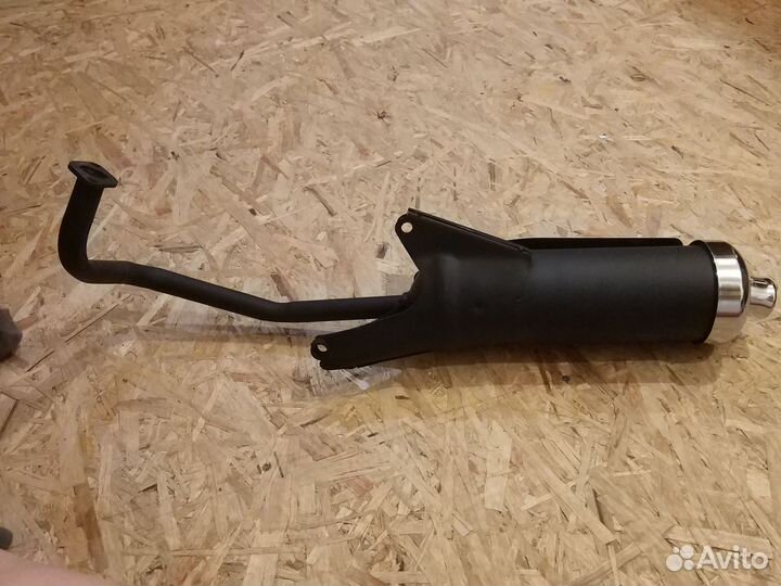 Глушитель 4Т 139QMB колесная база 10