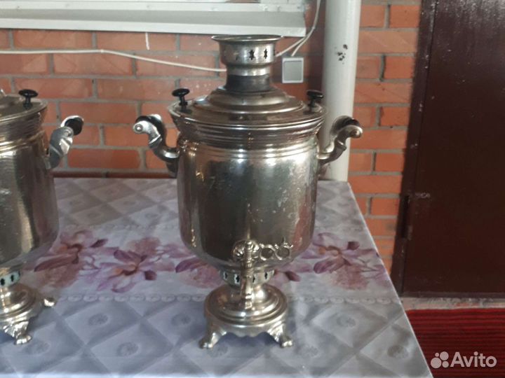 Самовары дровяные бочка