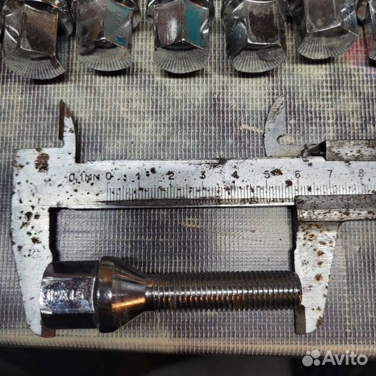 Болт колесный м12х1.5 удлинённые