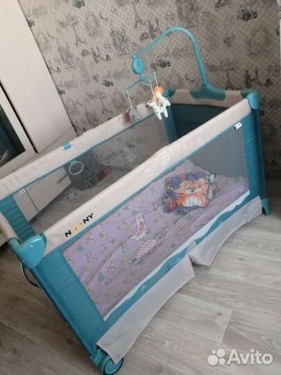 Детская кровать манеж