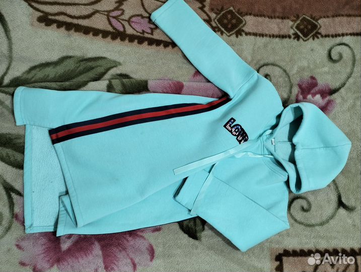 Платье туника теплое