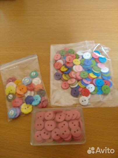 Наборы детских пуговичек