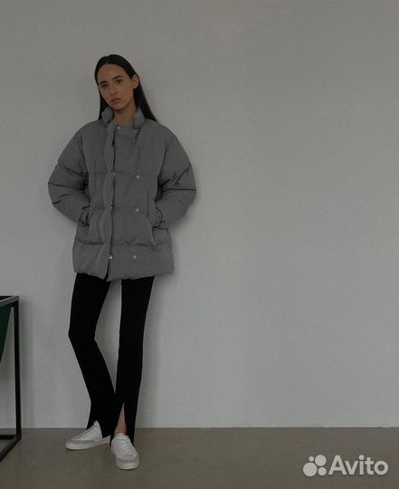 Черный водонепроницаемый пуховик Fligel Design