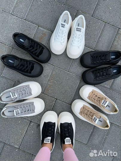Кеды женские miu miu 36-40 осень д17