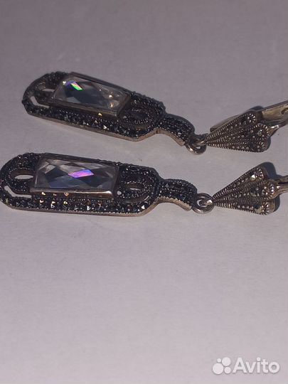 Серебряные серьги