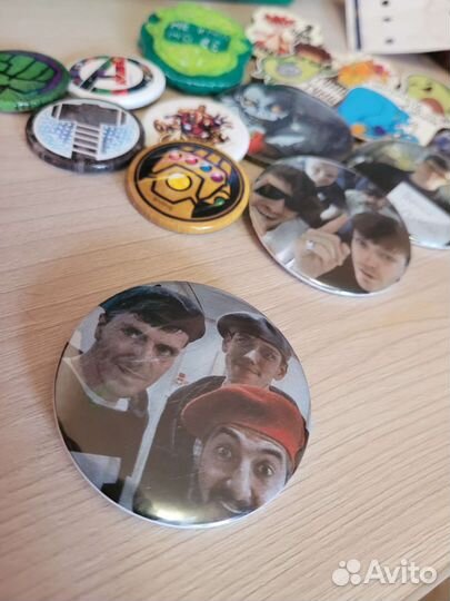 Значки импровизация, мстители