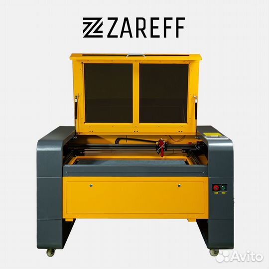 Лазерный станок Zareff Plus 900х600мм 90x60 130W