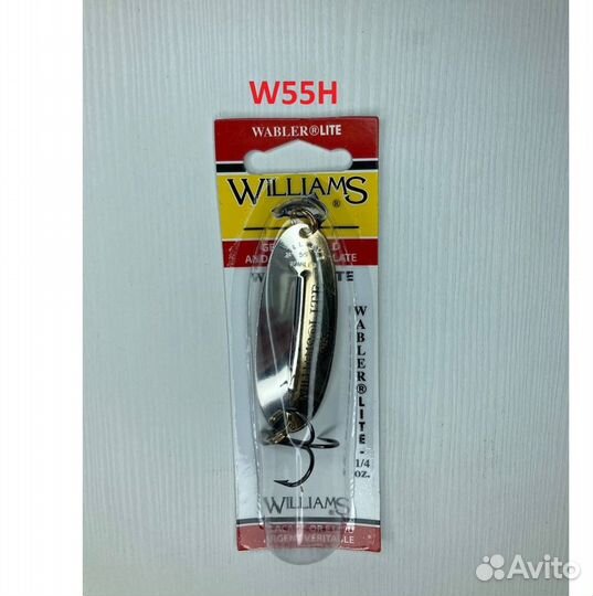 Блесна Williams Wabler Lite W55 оригинал