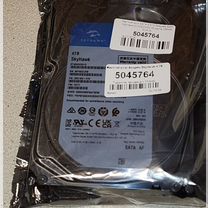 Жесткий диск 4 тб, новый, Seagate Skyhawk