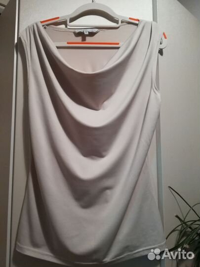 Топ женский бежевый 50 размер