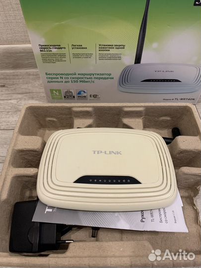 Wifi роутер TP-Link TL-WR740N