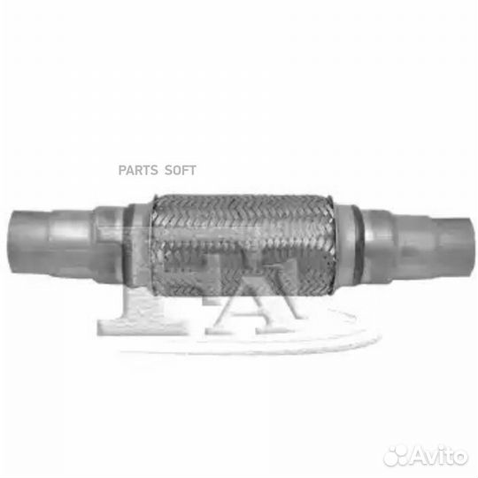 Гофра эластичная 55x400 мм 455200