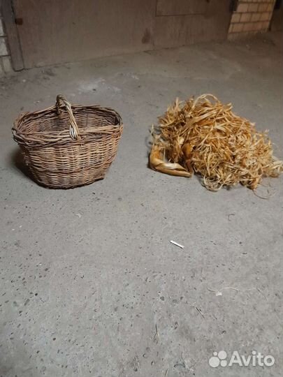 Корзина плетеная