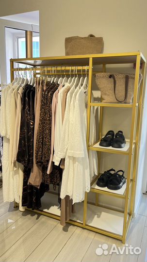 Вешалка напольная, рейл