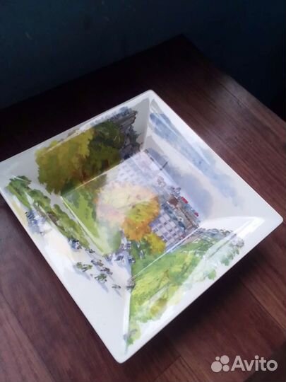 Блюдо Gien *Париж* Франция