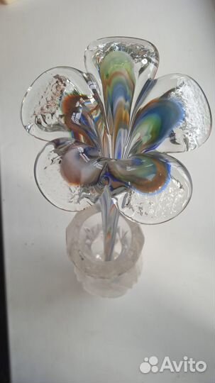 Цветы из стекла