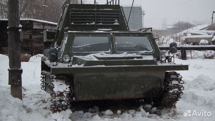 Гусеничный транспортер газ-71