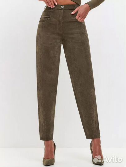 Вельветовые брюки бананы