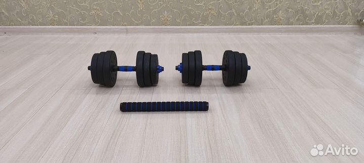 Гантели+штанга 20 кг