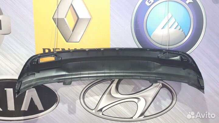 Спойлер бампера накладка Kia RIO 3