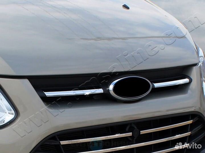 Накладки на решетку радиатора Ford Custom (новые)