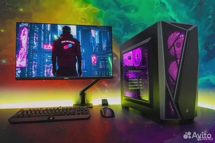 Игровой Пк Intel i7 RTX 3060 RTX 2060 Super 1060