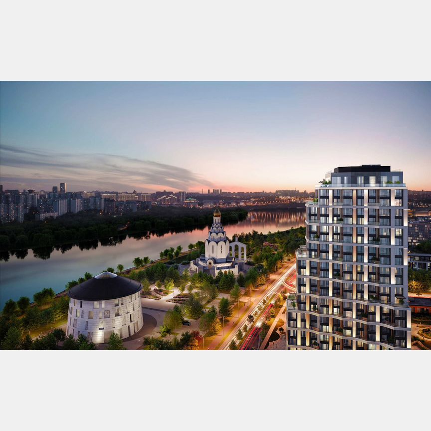 2-к. квартира, 64 м², 16/20 эт.