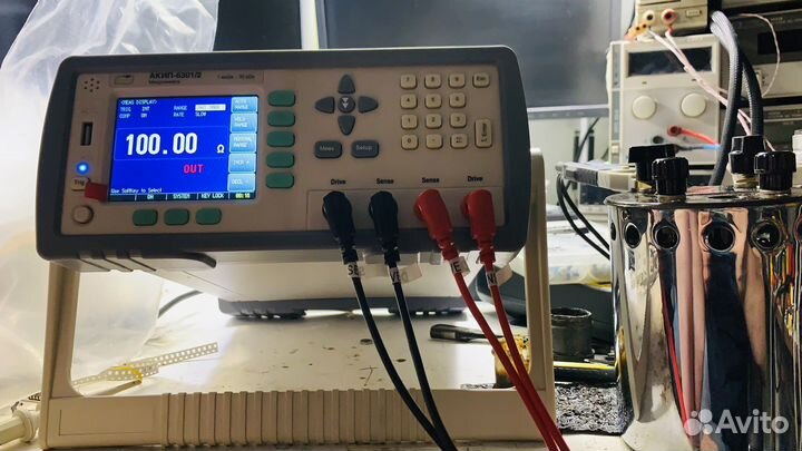 Микроомметр акип 6301/2