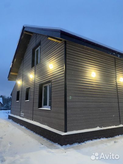 Каркасное строение домов, кровля