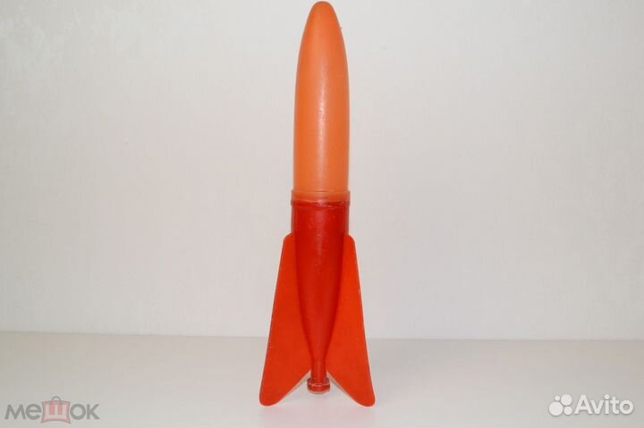 Игрушки СССР Ракета Редкая завод прогресс