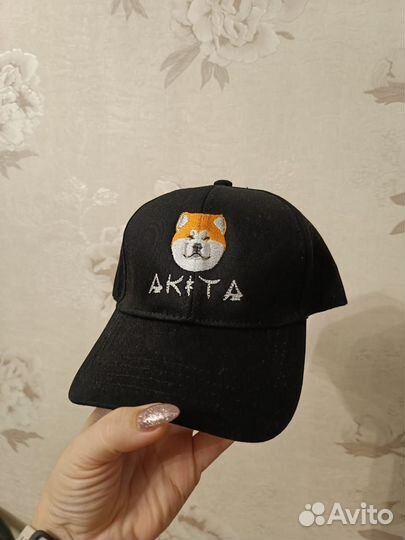 Кепка akita Акита вышивка