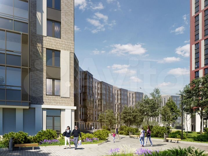 3-к. квартира, 83,6 м², 6/8 эт.