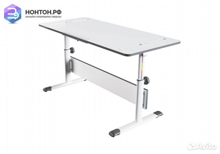 Парта-трансформер Polini kids City белый / серый